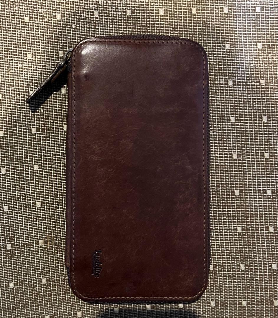 Ludditeラダイト ラウンドジップペンケース MAYA マヤ ブラウン Ludditeラダイト ラウンドジップペンケース MAYA マヤ ブラウン