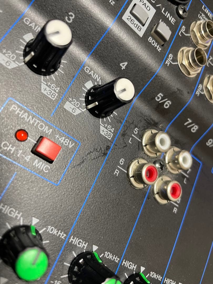 【動作確認済】YAMAHA MG10 アナログミキサー