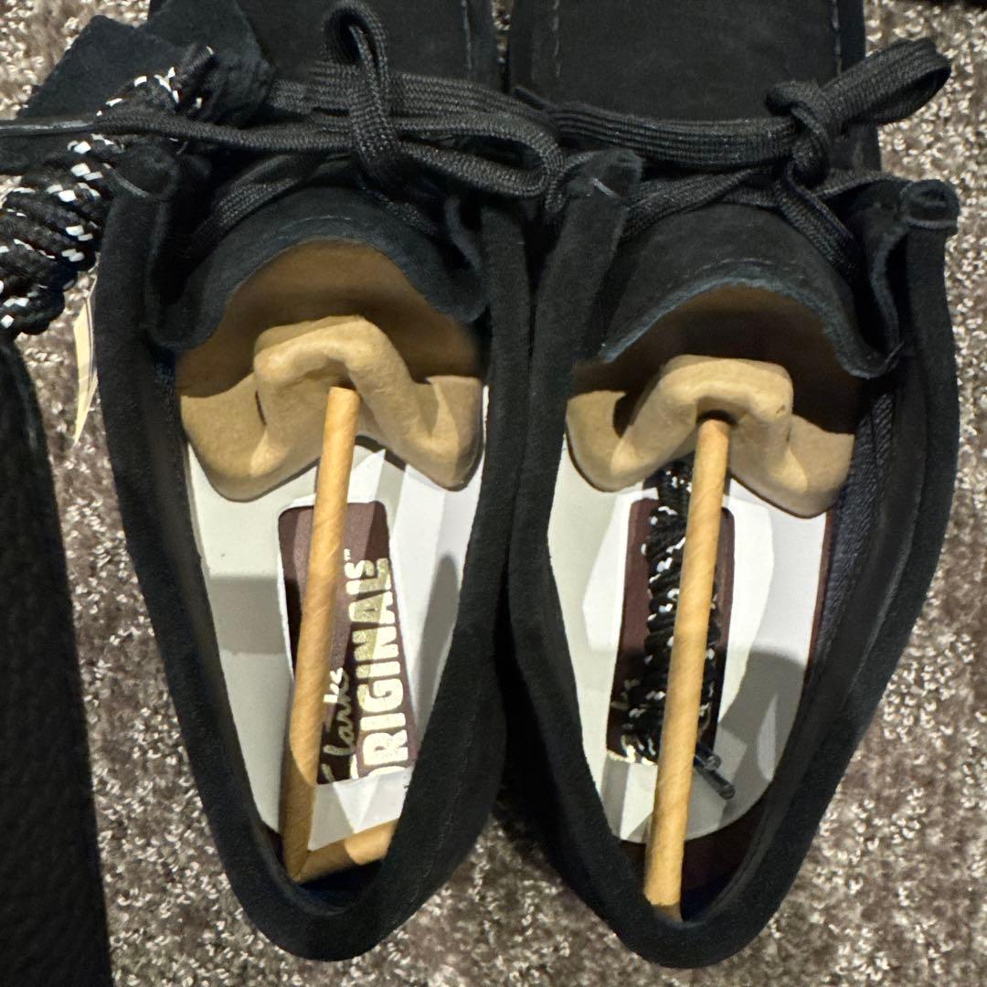 clarks ワラビー gtx GORE-TEX 黒 UK8 25,5 未使用