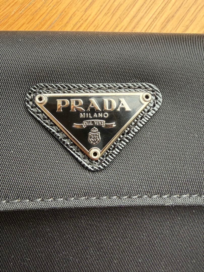 高 品質ファッション - PRADA M510 Tessuto Nero 三つ折り財布