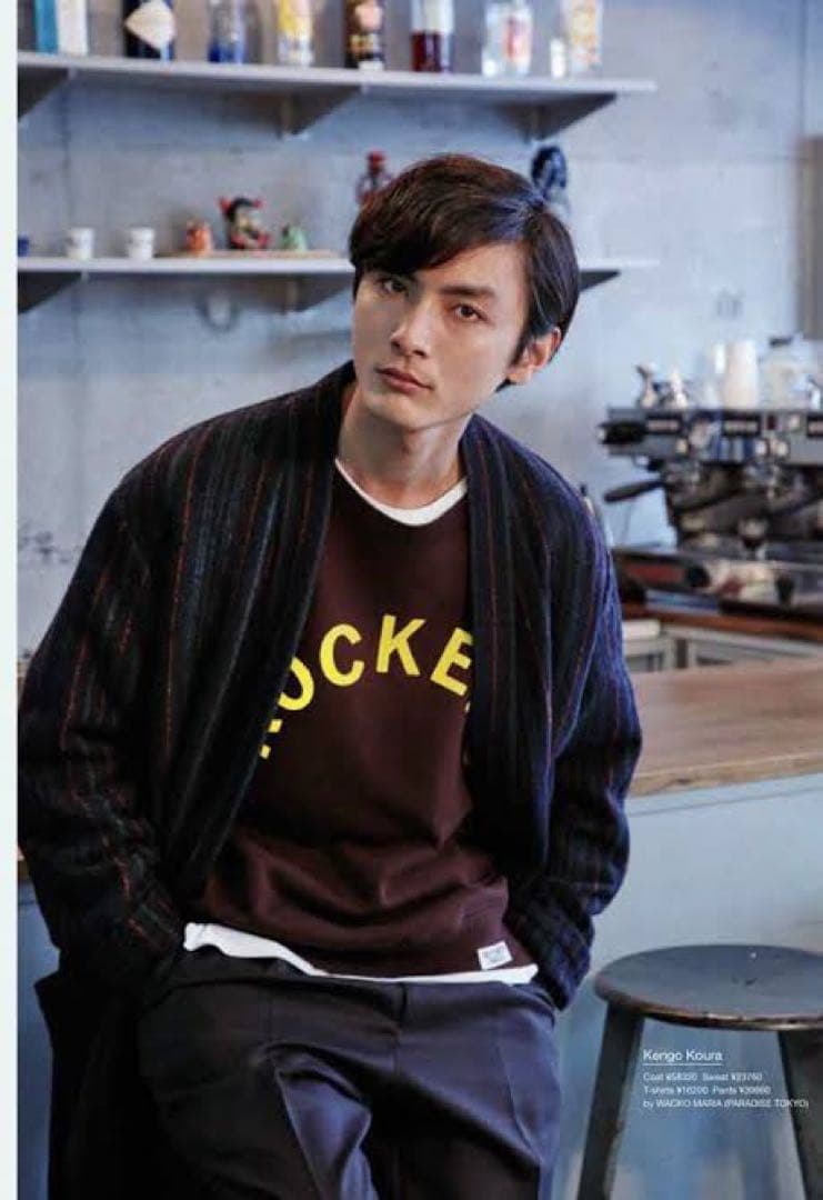 ジャケット・アウター WACKO MARIA MULTI STRIPED GOWN COAT