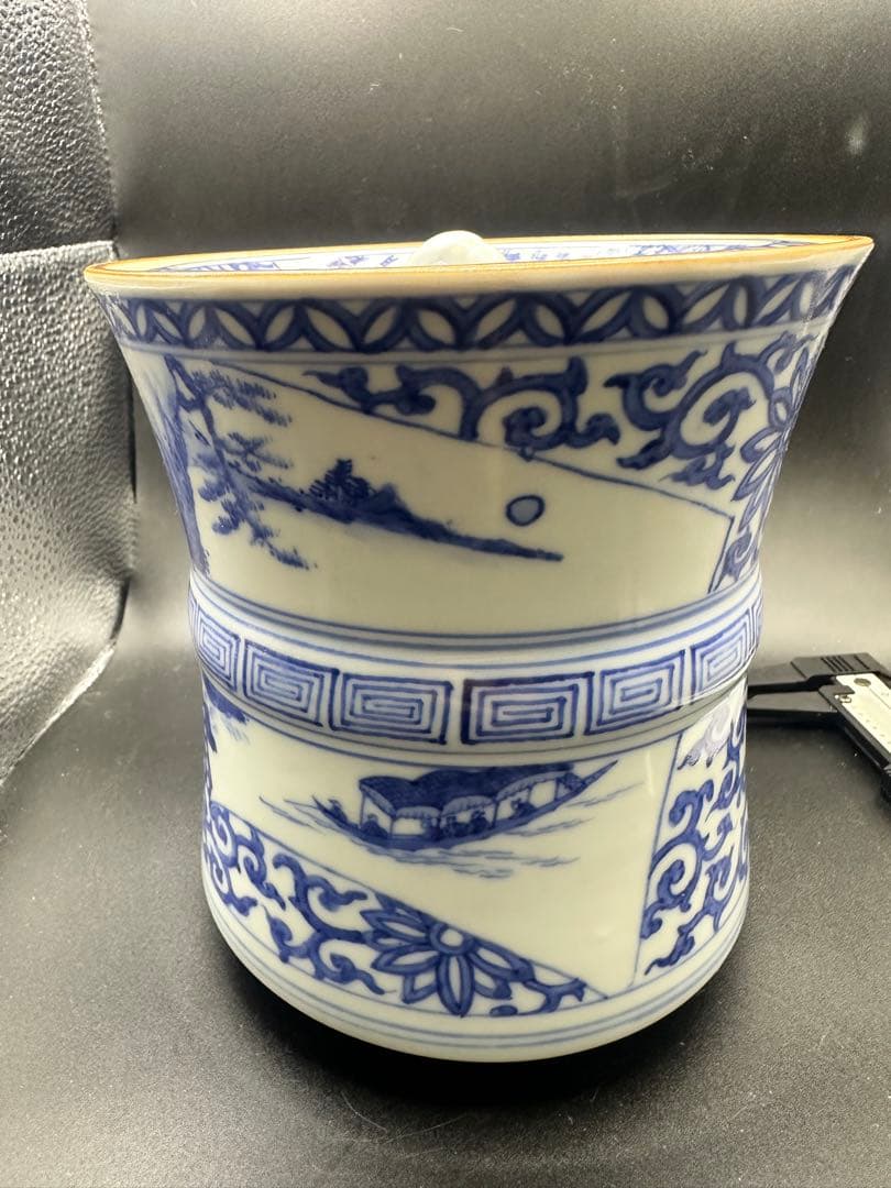 茶道具 香合 赤絵小丸香合 紫翠窯 三代 西村徳泉造 栞 紙箱 共箱 S67KG