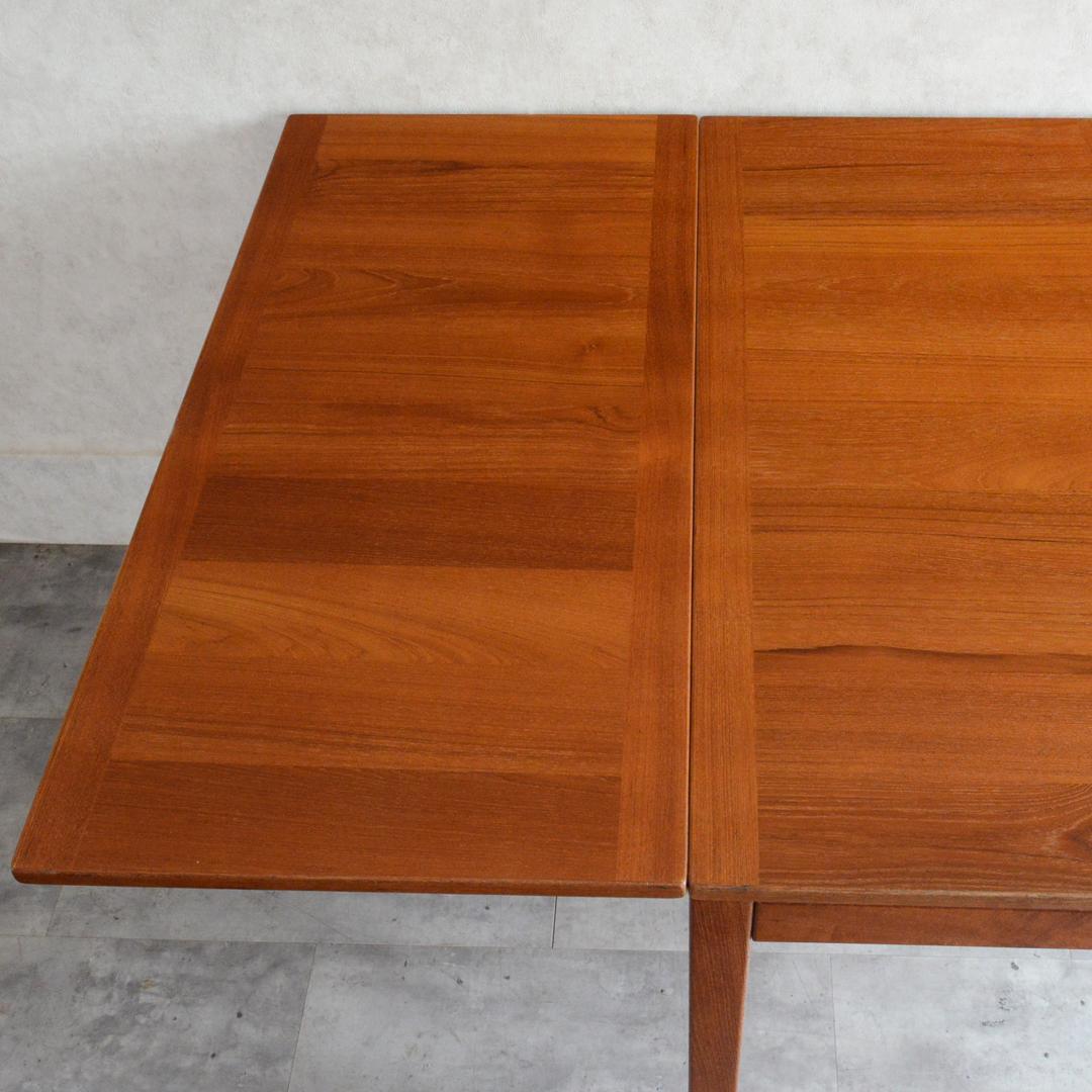 デンマーク 北欧ヴィンテージ バタフライ　エクステンション　ダイニングテーブル