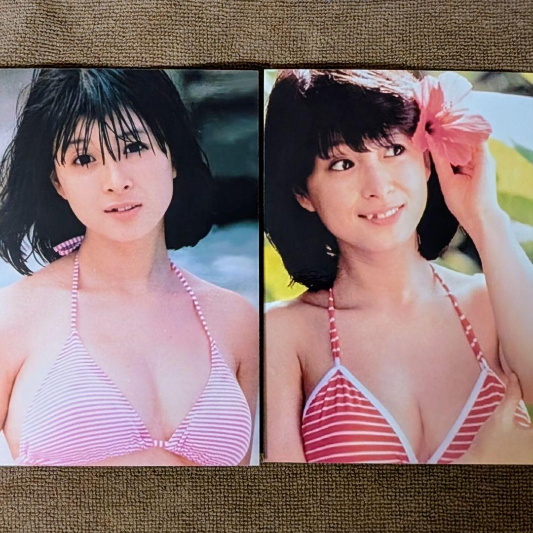 河合奈保子 写真 まとめて 8枚 セット Lサイズ - メルカリ