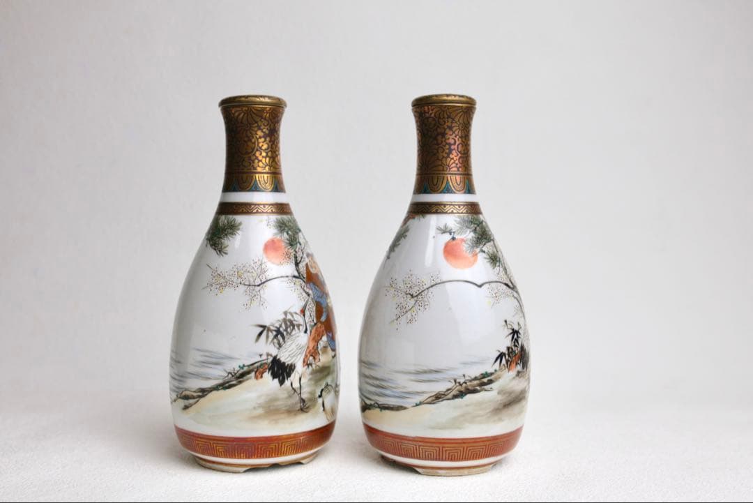 九谷焼 平松堂造 細密絵 酒器 茶道具 盃 - メルカリ