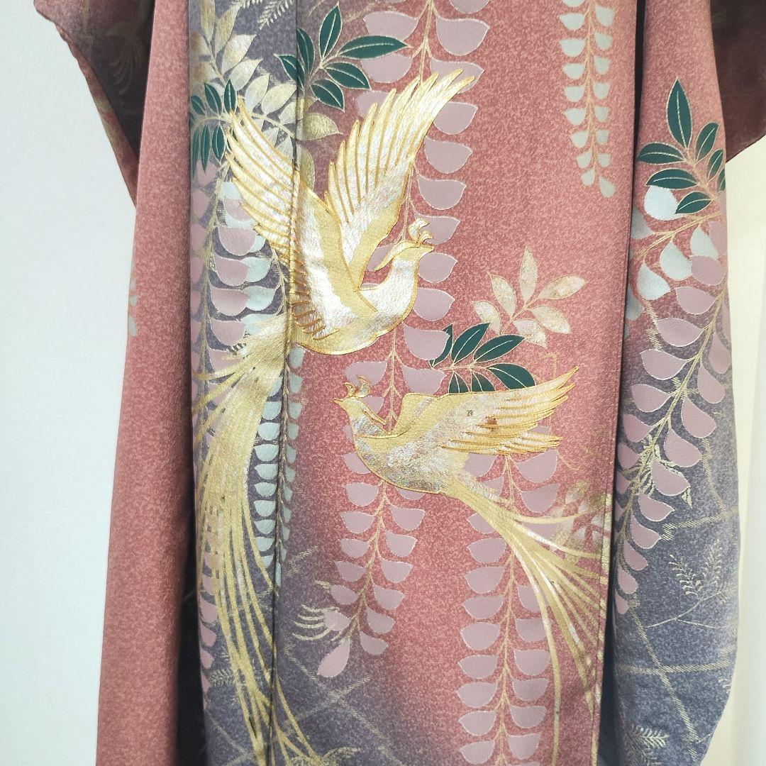 振袖フルセット 身丈167裄69 後藤久美子ブランド 金銀彩 赤 逸品 成人