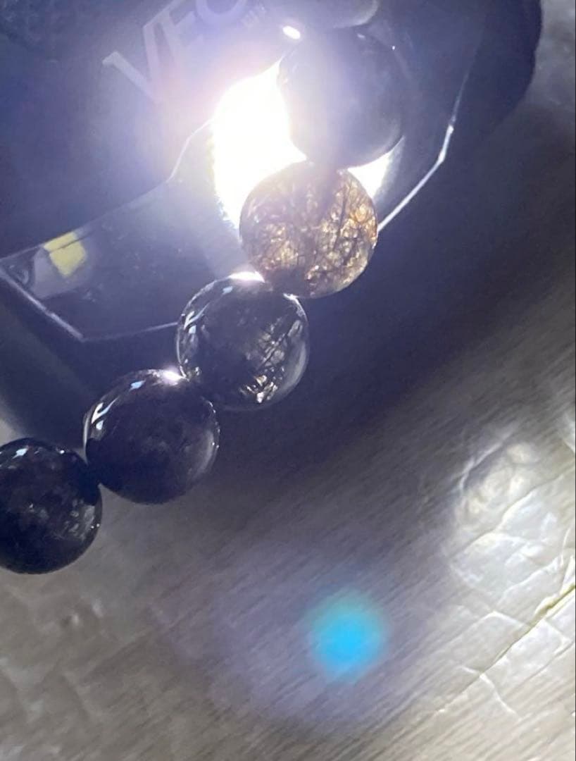 ⭐️大特価⭐️ブラックルチルクォーツ　 ルチレイテッドクォーツ　ブレスレット　天然石