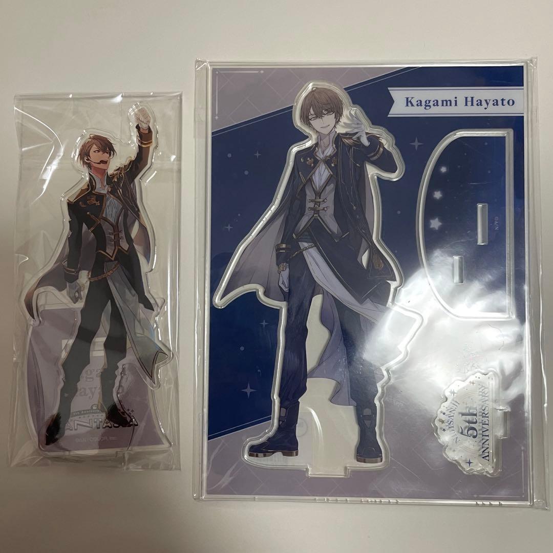 にじさんじ 加賀美ハヤト アクスタ 缶バッジ アクリルブロック ポスト