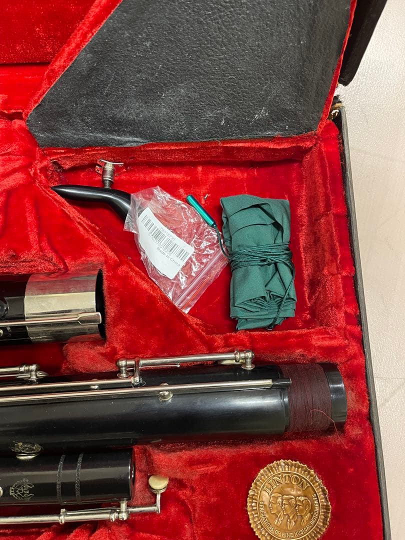 Linton ファゴット本体 ケース付き　リントン