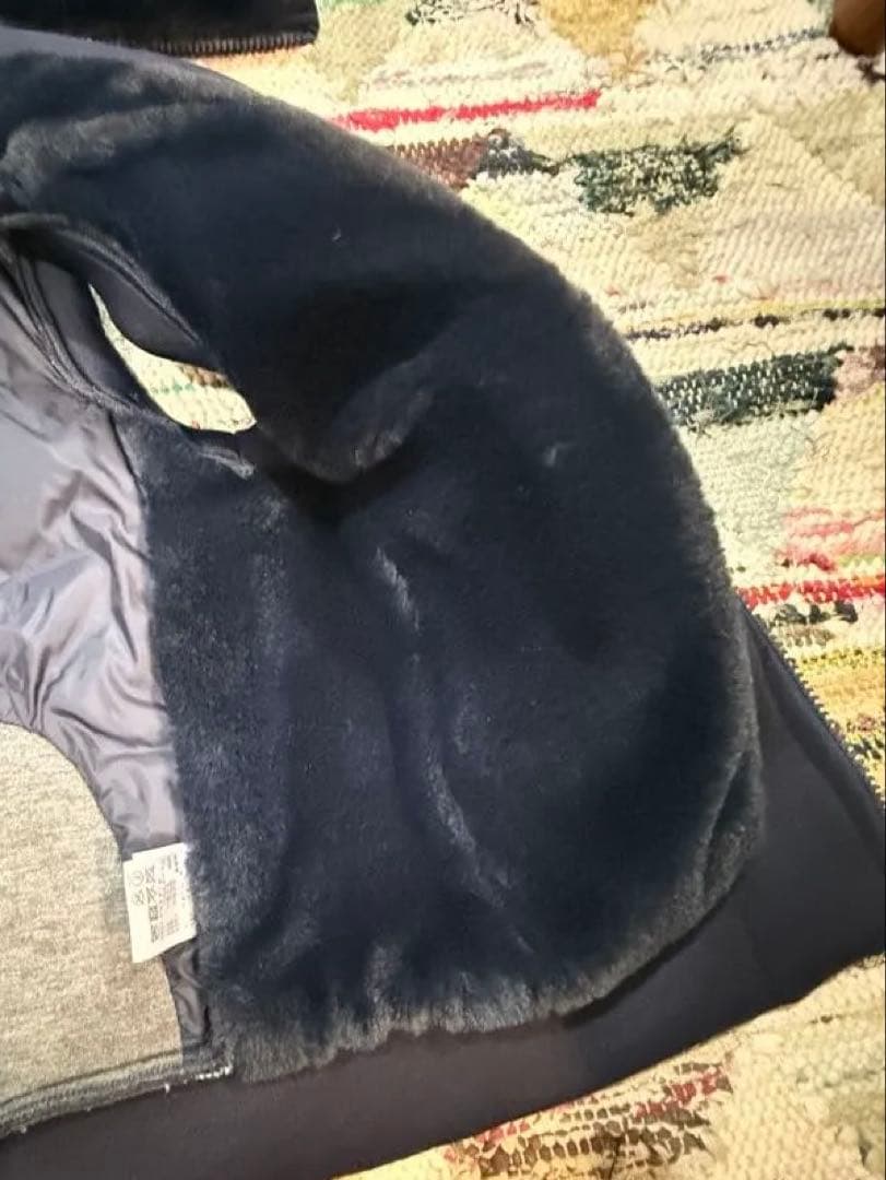 muta MARINEフード付きベスト ネイビー