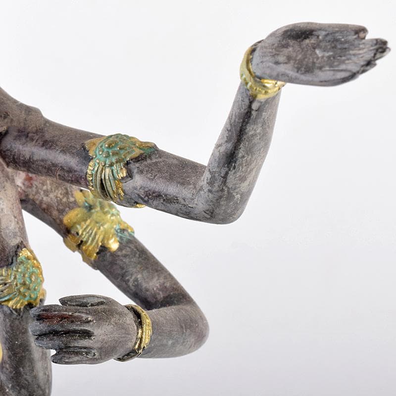 仏教美術 樹脂製 レプリカ 国宝 阿修羅像 仏像 高さ約26㎝ M R7668B