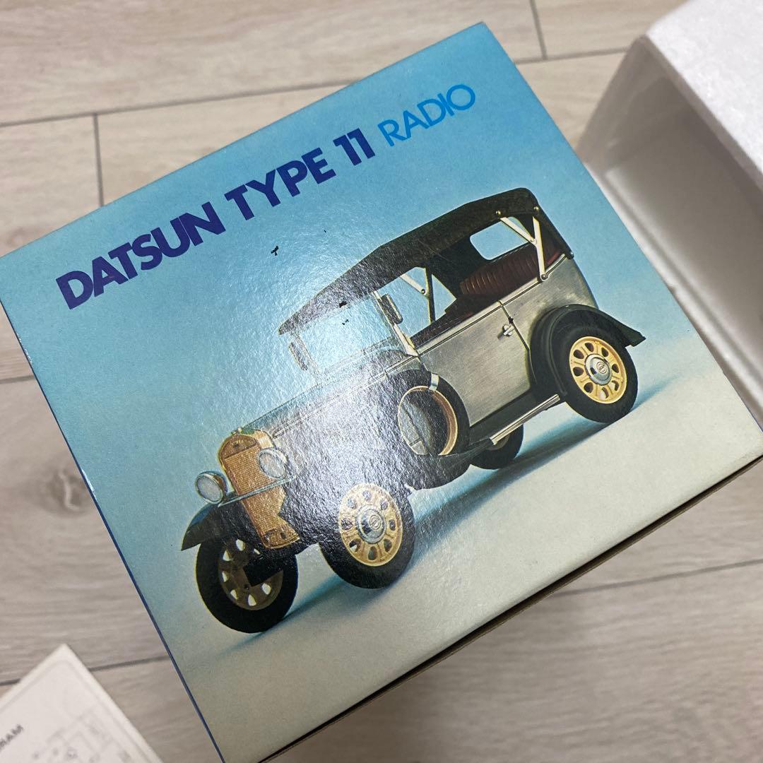 DATSUN TYPE 11 ラジオ 未使用 希少 模型 車 1932年 日産