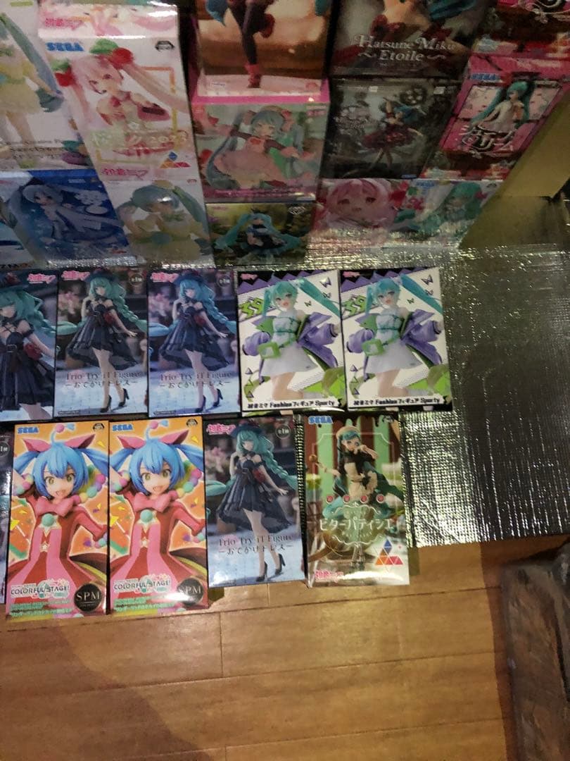 初音ミク　フィギュア　AMP マーメイド　桜ミク　おでかけ　fashion50個