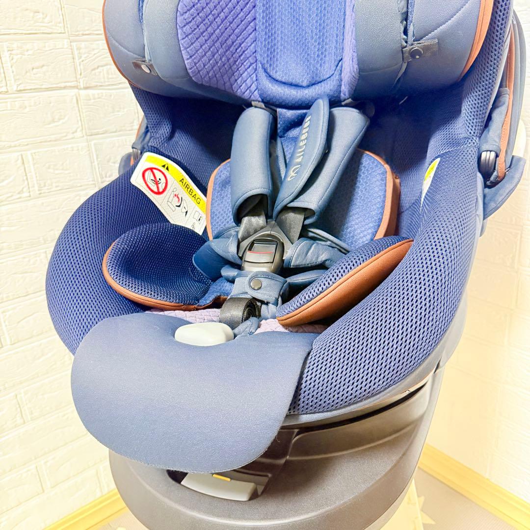 【極美品】エールベベチャイルドシート クルットRウィ ★最高級シリーズ★