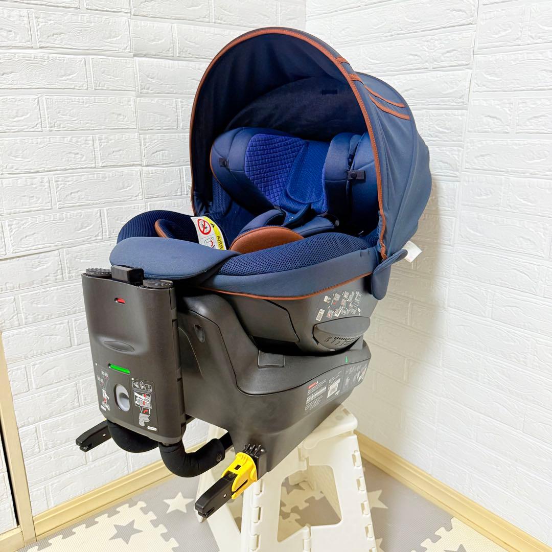 【極美品】エールベベチャイルドシート クルットRウィ ★最高級シリーズ★