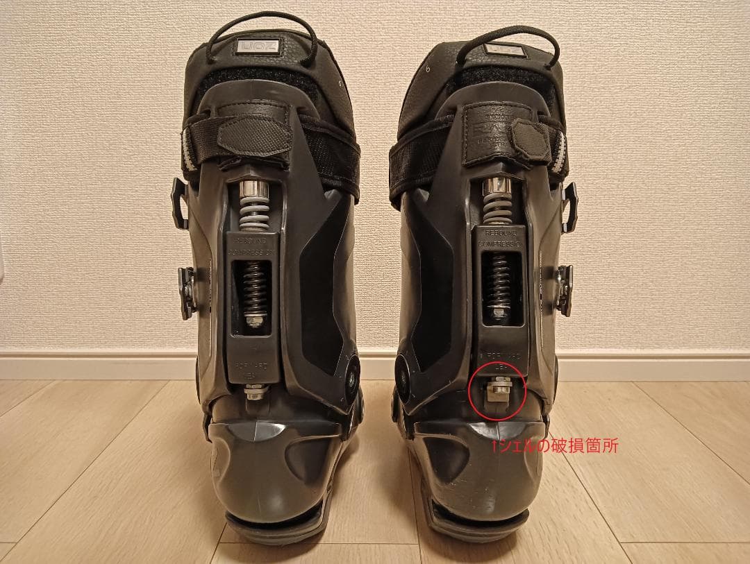 「ジャンク品」21-22 UPZ BOOTS RC12 標準FLOインナー