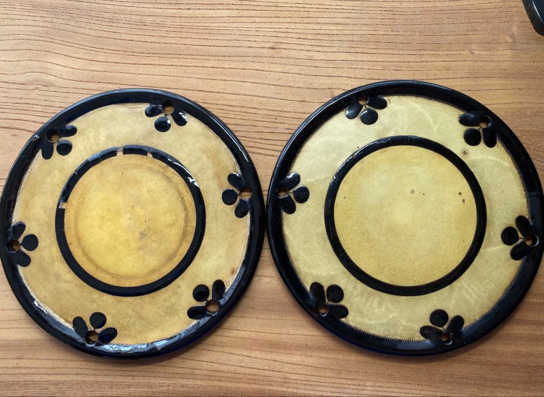 鼓／年代物。金時絵【汚れ、鼓裏にヒビ割れが少しだけ御座います。】