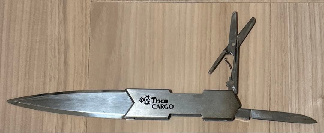 レア】Thai CARGO タイ国際航空 ペーパーナイフ