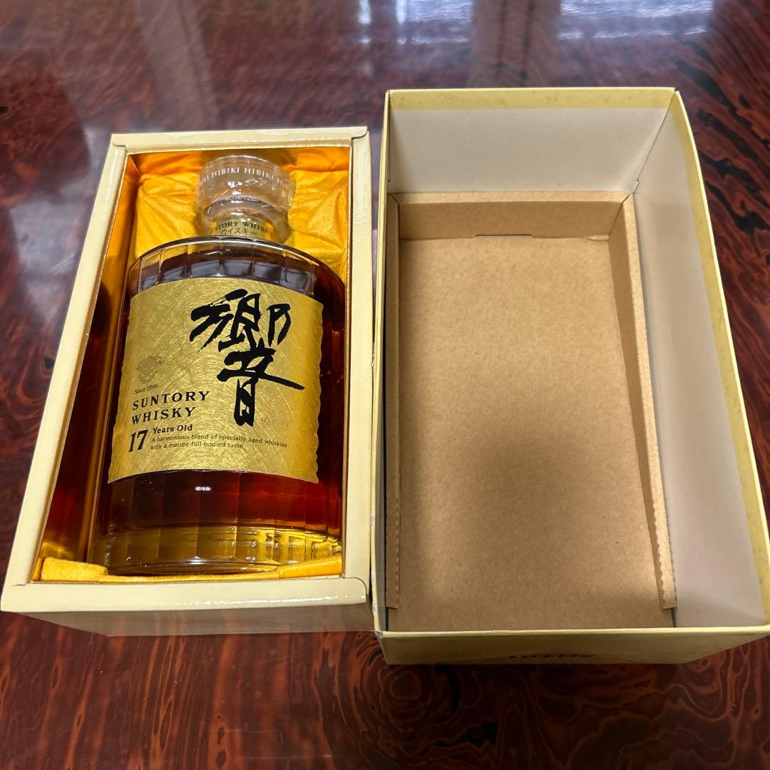 ｻﾝﾄﾘｰ ｳｲｽｷｰ響 ｺﾞｰﾙﾄﾞﾗﾍﾞﾙ 17年