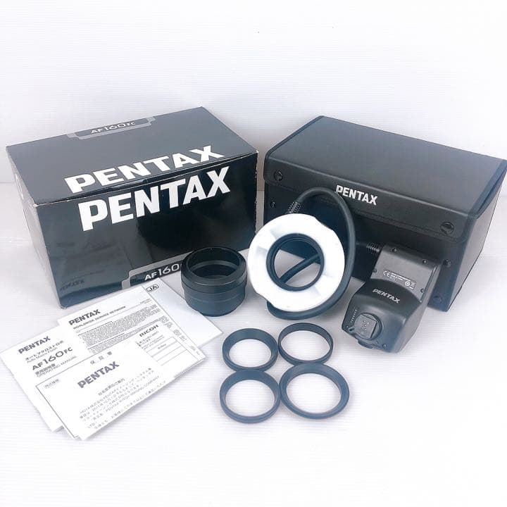 美品】ペンタックス カメラ フラッシュ オートマクロストロボ AF160FC