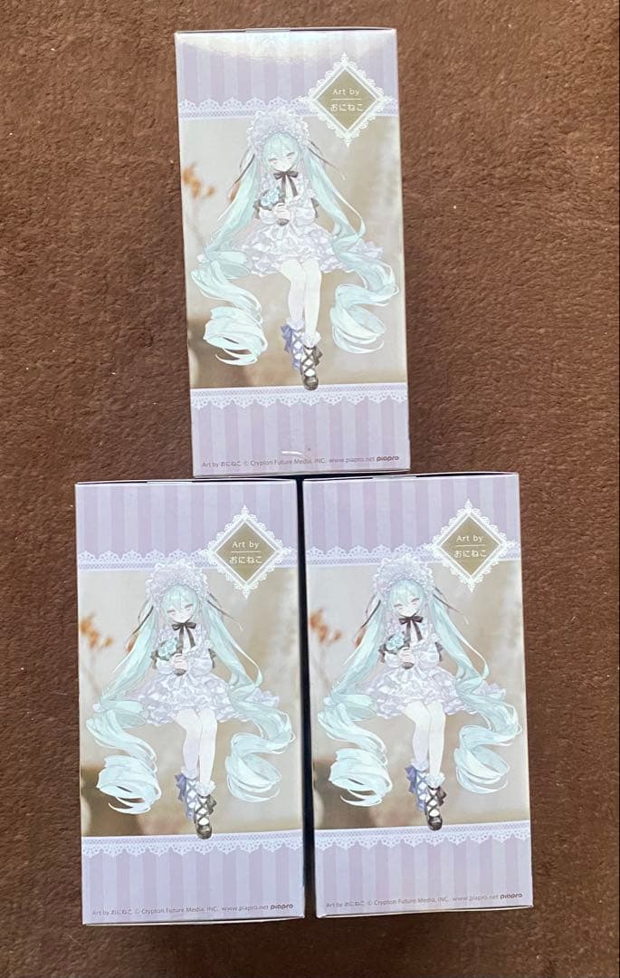【初音ミク】 ぬーどるストッパー フィギュア ヴィンテージドール 3個セット