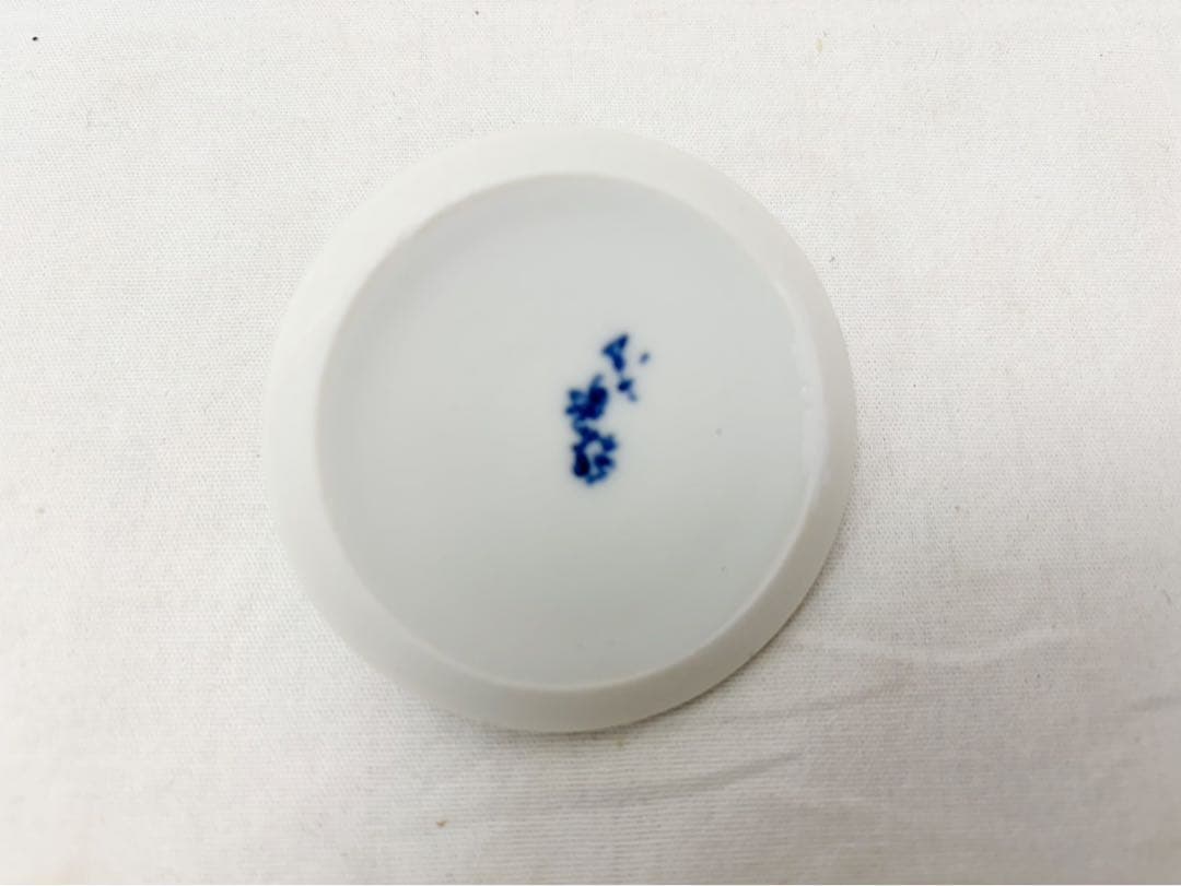 未使用 茶道具 金工師 宗禅造 鎚起 銅製 銚子 染付替蓋付 共箱