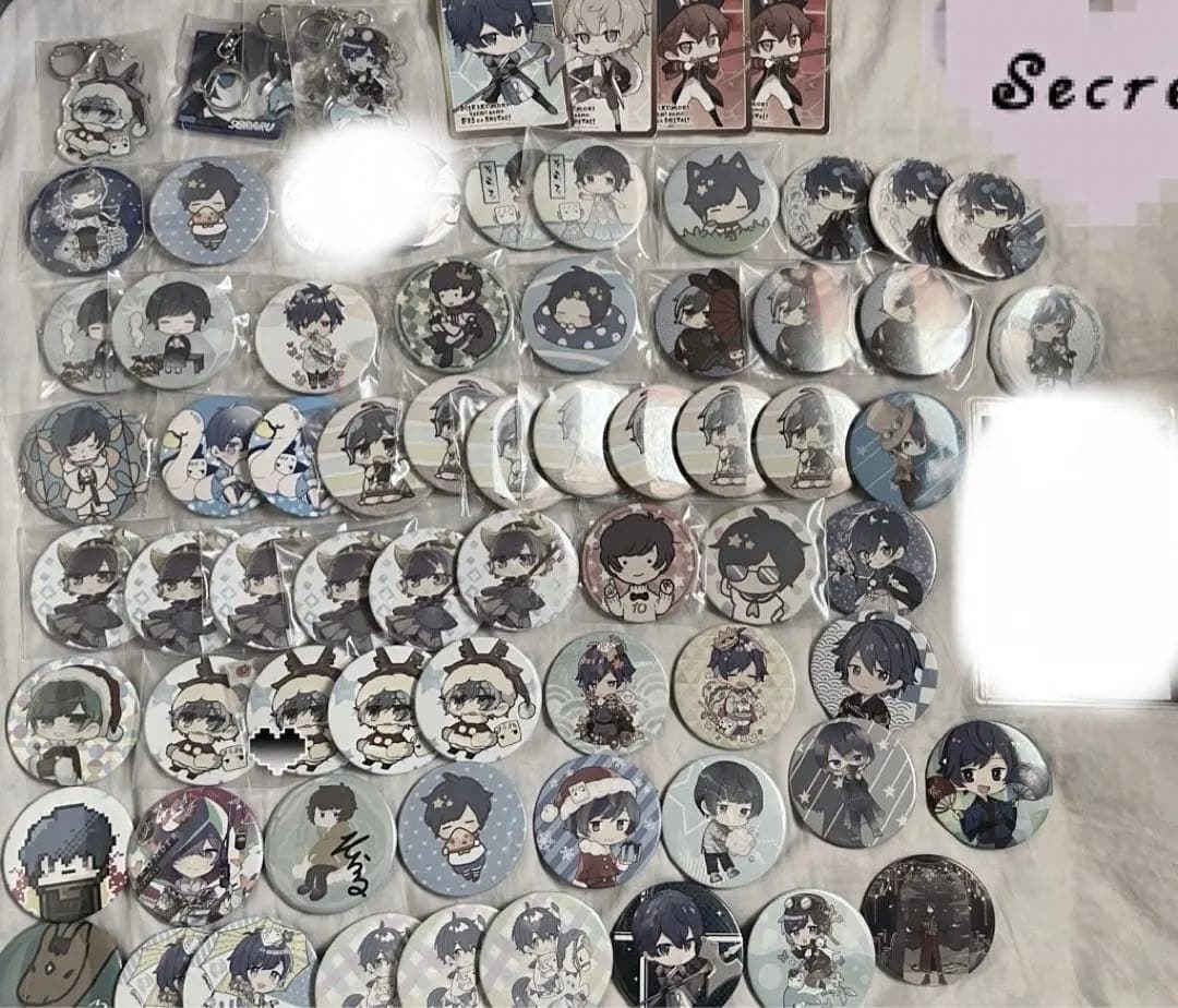 アイナナ 亥清悠 ビギネク キラキラ缶バッジ チケット風カード