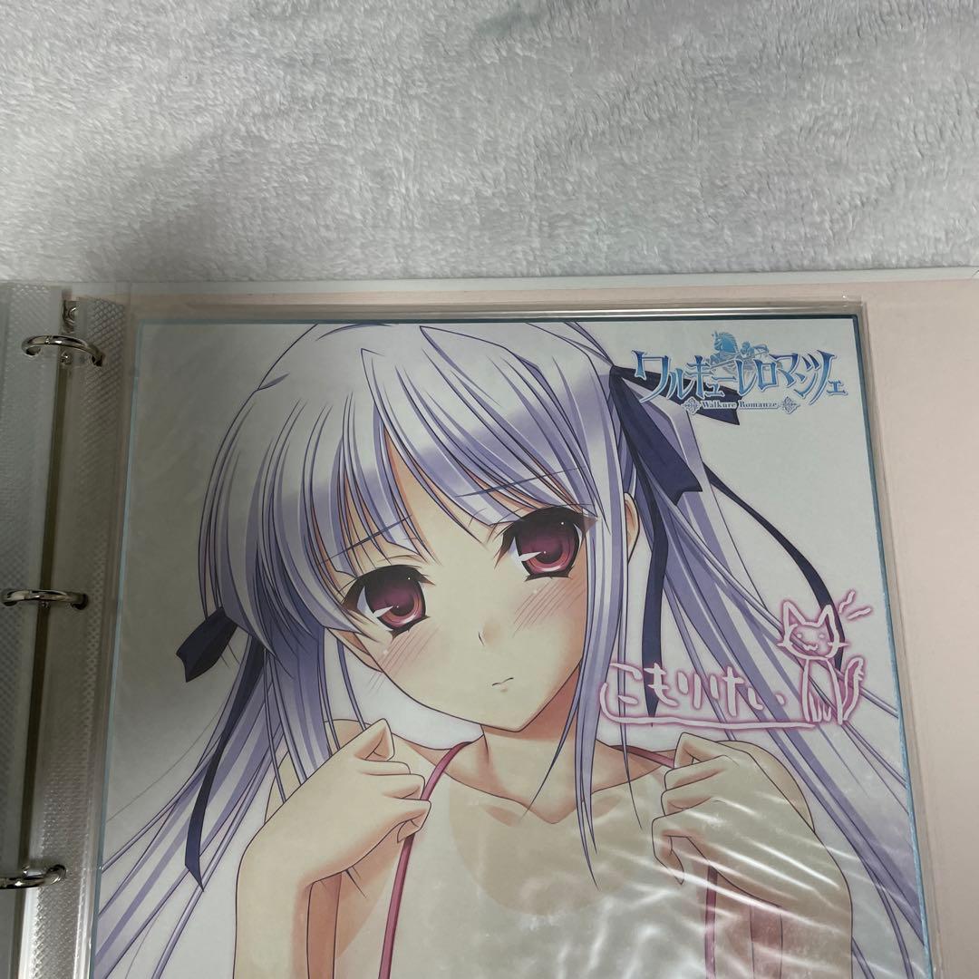 ワルキューレロマンツェ 色紙バインダー＋色紙8枚セット C99629557