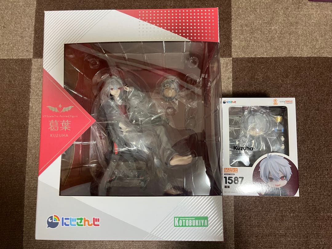 葛葉　フィギュア　コトブキヤ　ねんどろいど　セット やってんねぇ！】『にじさんじ』よりゲーマー吸血鬼・葛葉が