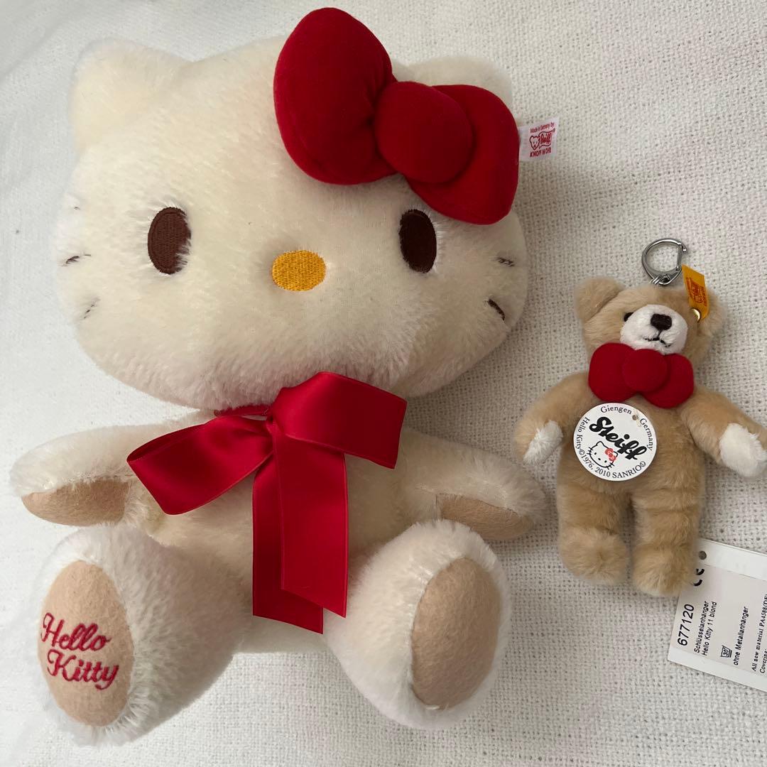 シュタイフ ハローキティ サンリオ コラボ ぬいぐるみ 予約販売｜2025