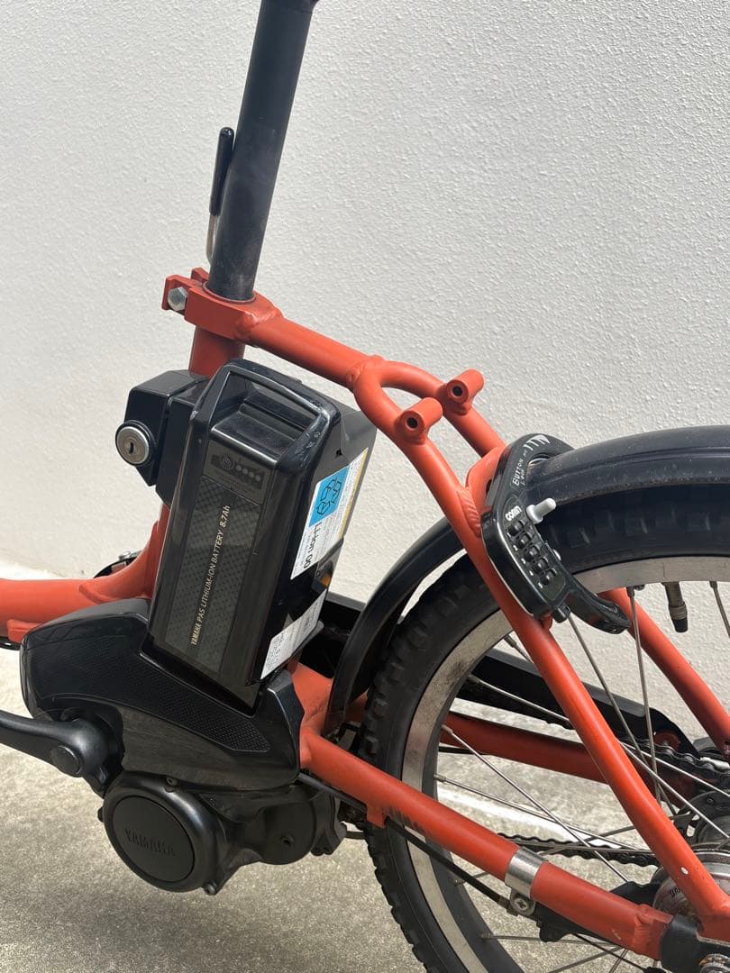 Bridgestone オレンジ 電動アシスト自転車 シティタイプ 値下げ可❗️