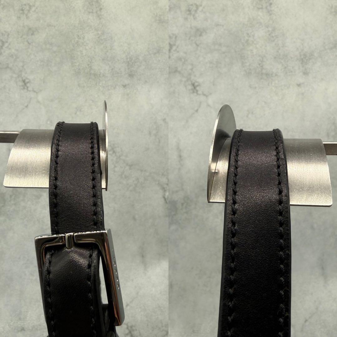 GUCCI グッチ ワンショルダーバッグ GGキャンバス レザー 肩掛け 黒