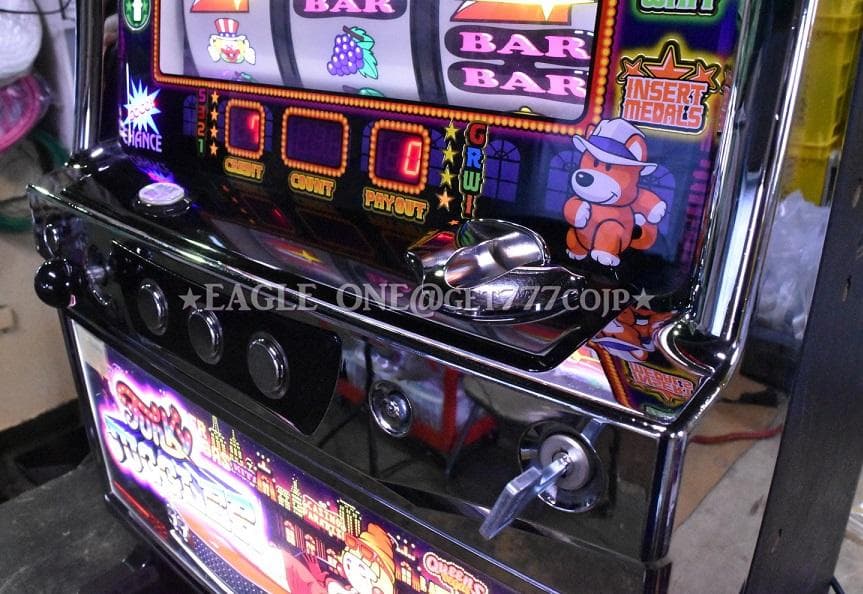 名機】☆ファンキージャグラーKK☆北電子☆A-TYPE☆5号機☆