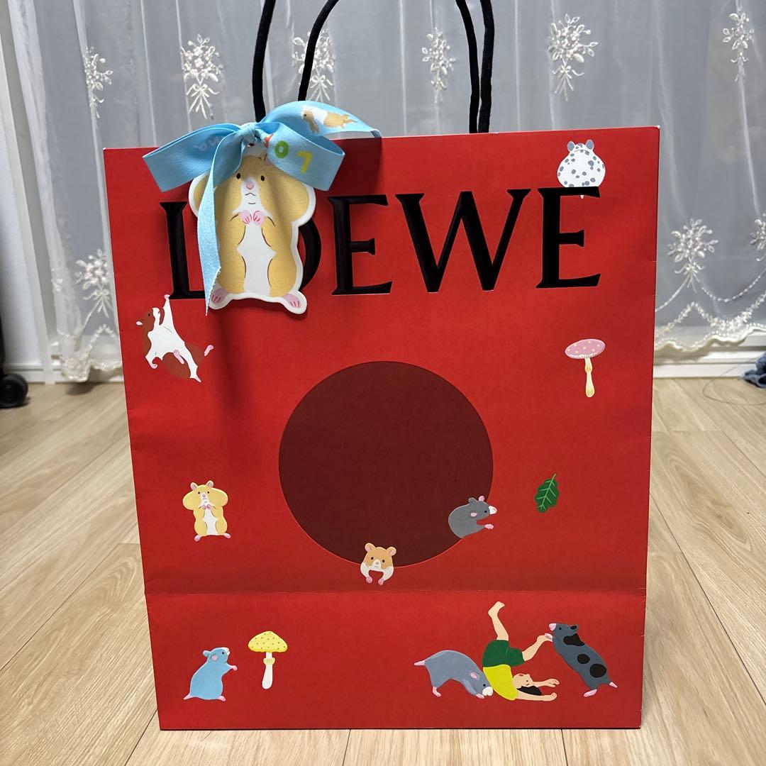 ロエベ 紙袋 LOEWE 2024年限定 ショッパー スナフジタ限定デザイン