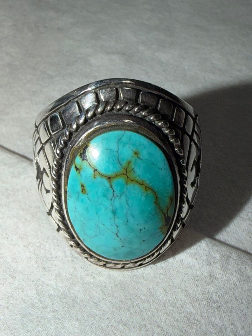 しろSAAD ターコイズ シルバーリング 925｜スパイダー23号正規品