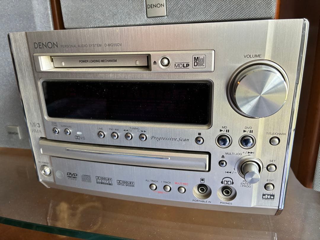 DENON D-MG55DV CD/DVD/MD一体型ホームシアターコンポ（2）
