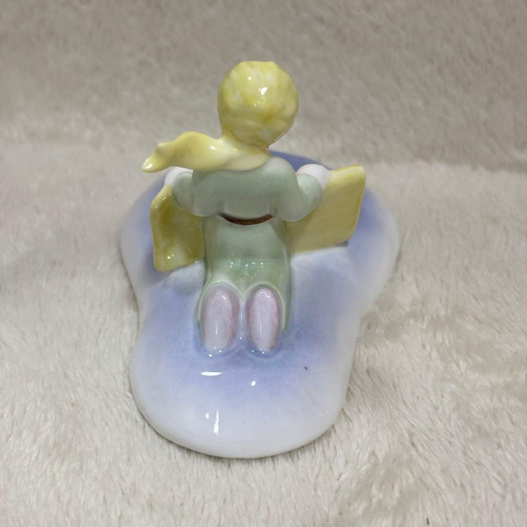 星の王子さま バラと王子さま ボーンチャイナ 新日鉄 フィギュアリン