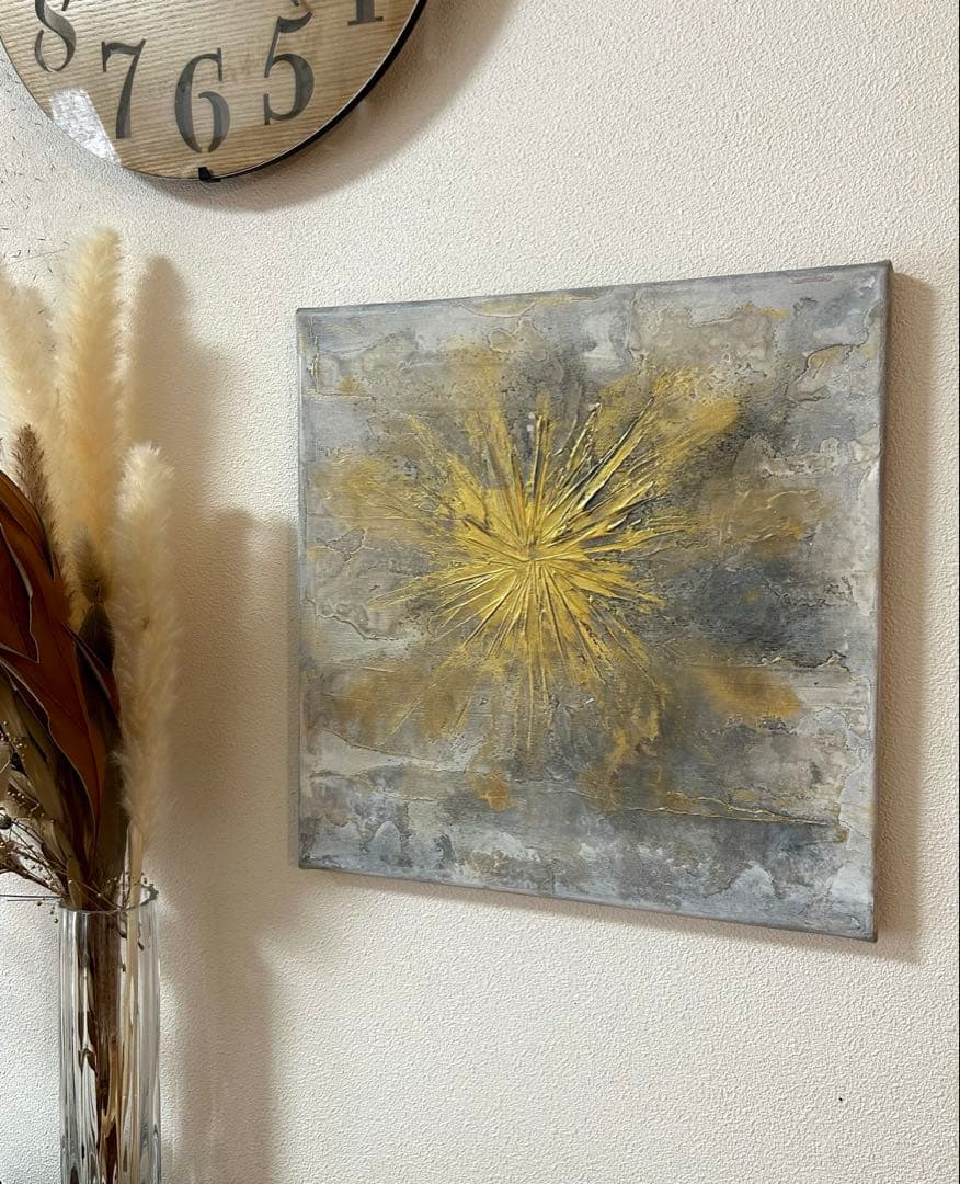 Texture Art／24cmスクエア キャンバスボード N. g6 nu board Square