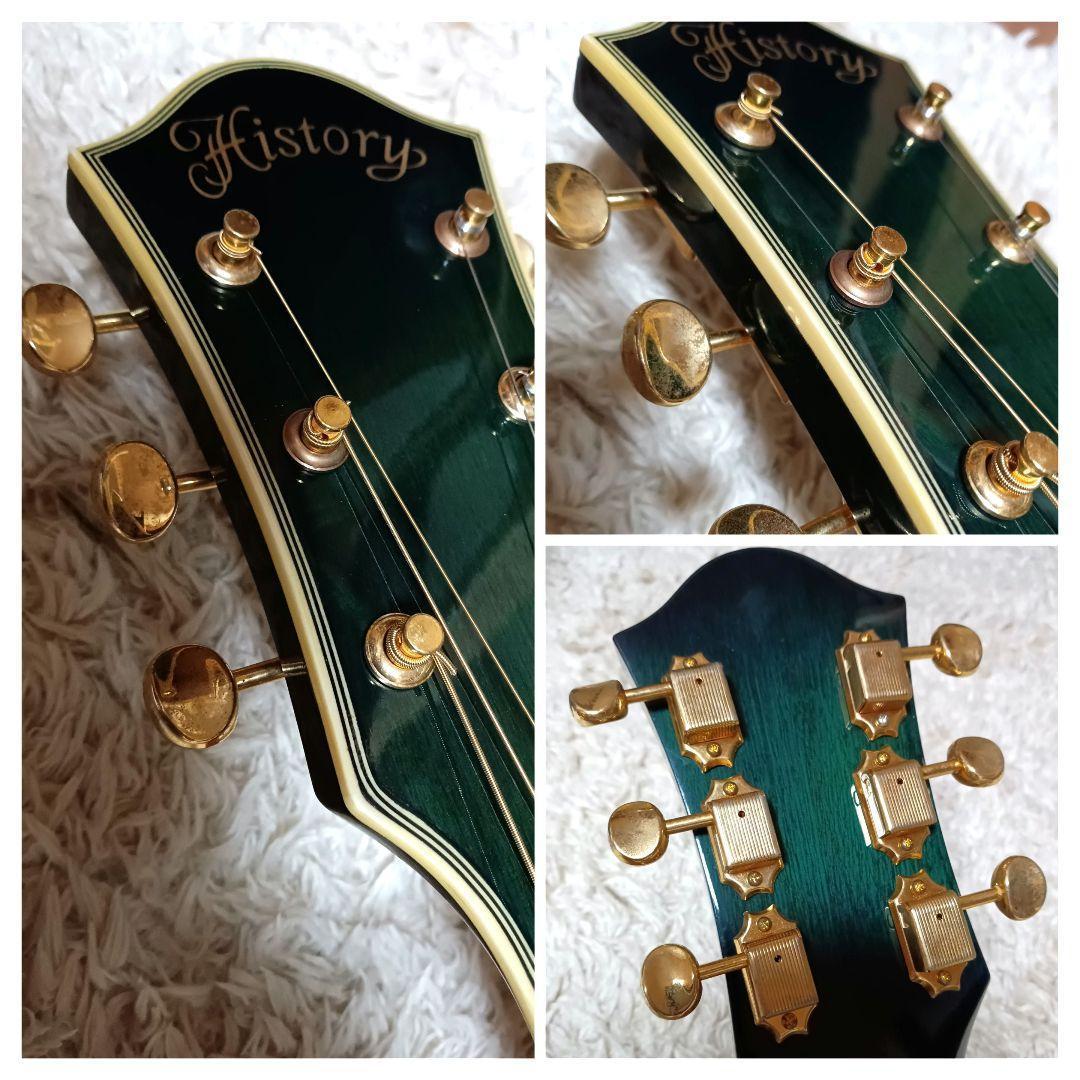 あいみょんご愛用 HISTORY ヒストリー エレアコ ブルーサンバースト