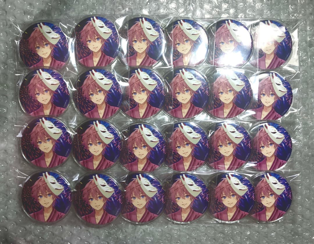 すとぷり痛バ さとみくん 缶バッジ40個 Summer 2020 リボンまとめ売