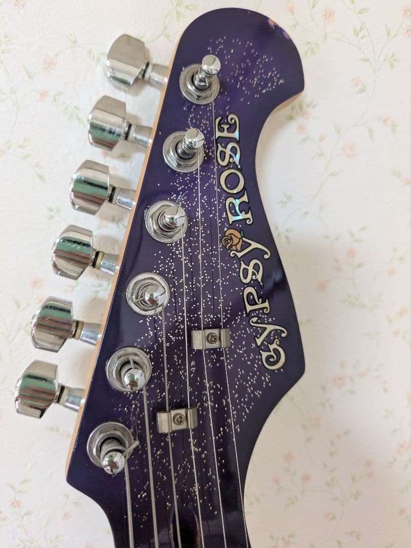 GYPSY ROSE ジプシーローズ パープル エレキギター ストラトタイプ