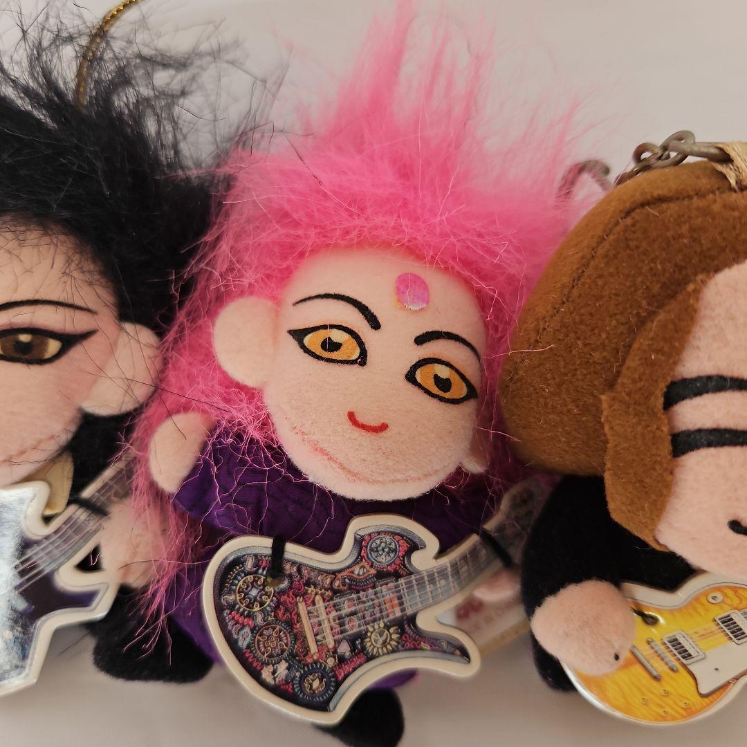 希少 HEATH hide　PATA ギター付 ぬいぐるみキーホルダー