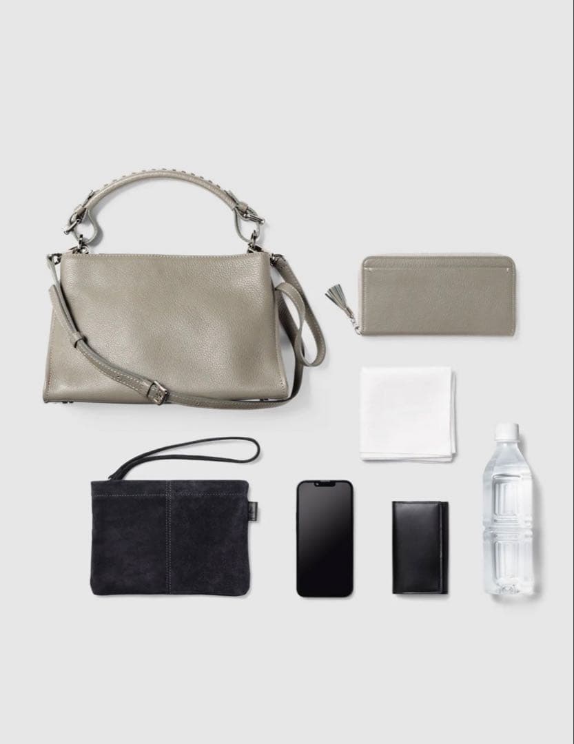 土屋鞄　クラルテ 2wayワンハンドルショルダー 限定色　カフェ ブラウン