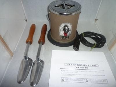 タキイ和裁電化鏝 ランプ付 和裁こて 和裁コテ タキイ製 鏝2本