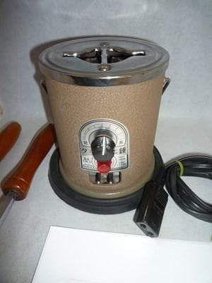 タキイ和裁電化鏝 ランプ付 和裁こて 和裁コテ タキイ製 鏝2本