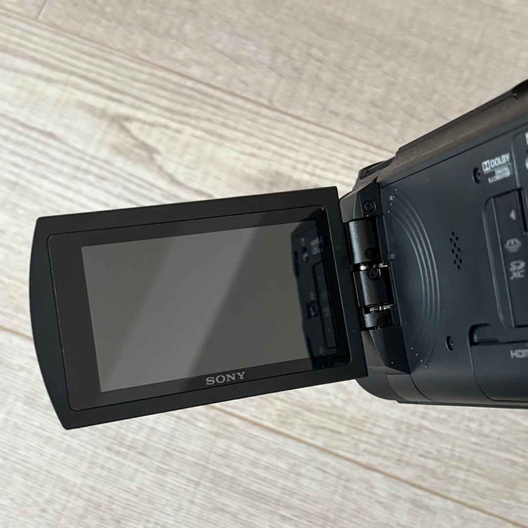 【動作確認済み】SONY FDR-AX45 4K ビデオカメラ 本体