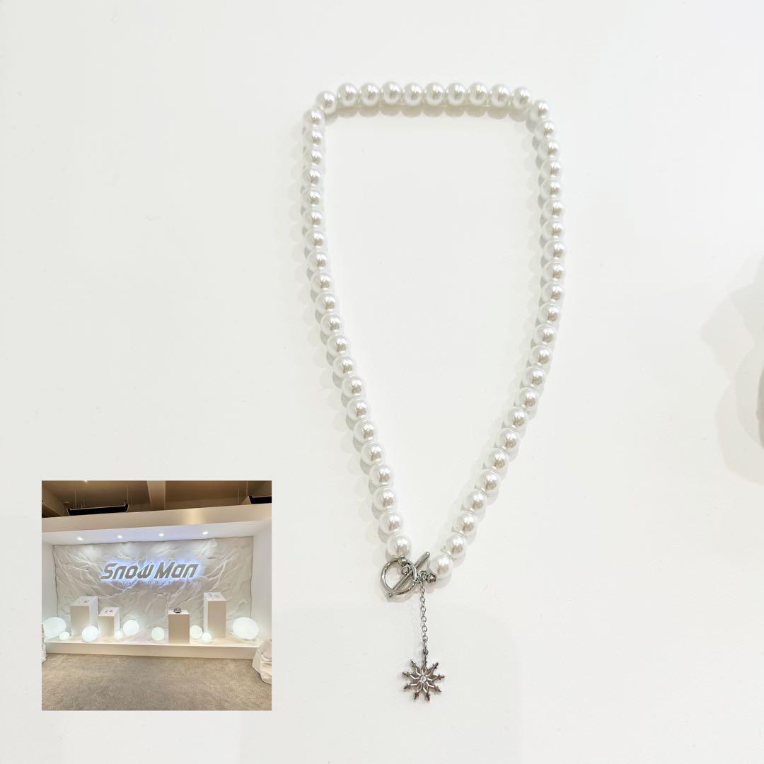 韓国 Snow Man スノーマン 1st POP-UP スノーボールネックレス | Shop
