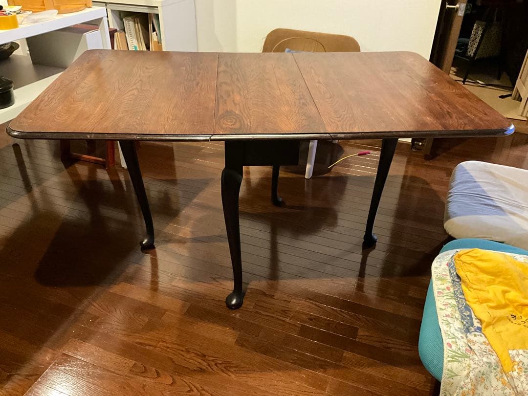 アンティーク山本商店レストア　英国　アンティーク　バタフライテーブル　2〜6人用