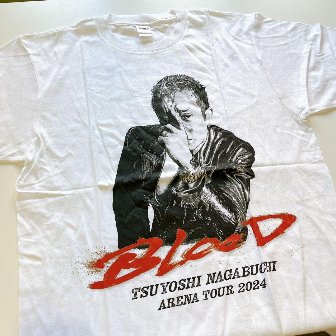 長渕剛 アリーナツアー2024 Tシャツ BLOOD - メルカリ