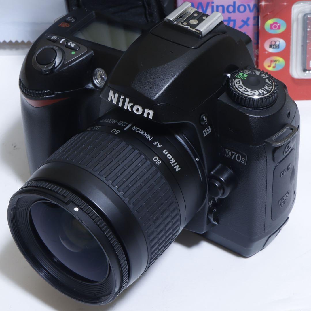 ☆スマホに送れる一眼レフ☆WiFi ☆ Nikon D70sセット♪